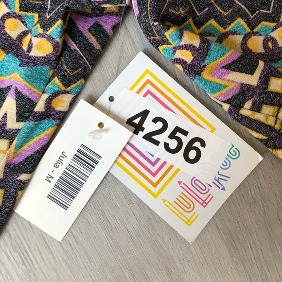 NWT LuLaRoe Julia Pullover Dress Size Medium - Picture 7 of 14